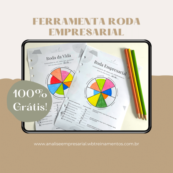 ferramenta de gestão empresarial roda empresarial